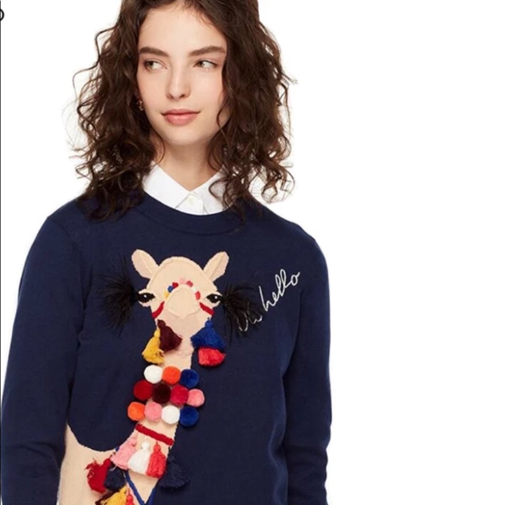 New Camel Sweater Size L